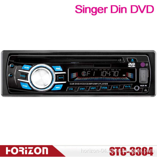 STC-3304 Single DIN Car DVD Player Support CD, USB, SD MMC Card Maximum Power Output: 4CH*25W (7388 IC)